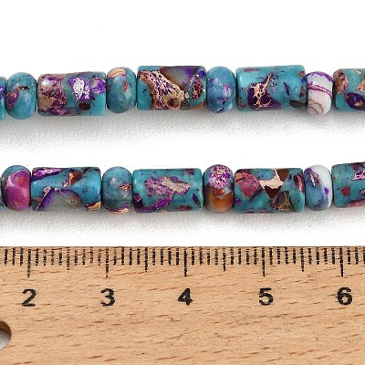 Dyed Synthetic Imperial Jasper Beads Strands GG-CBAA20A-02B-1