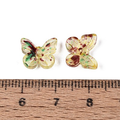 Picasso Transparent Glass Beads SEED-N012-06C-1