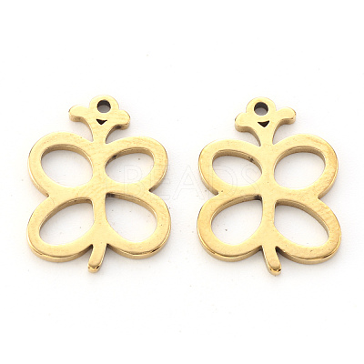 PVD Vacuum Plating 304 Stainless Steel Pendants STAS-N092-07G-1