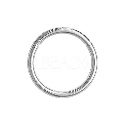 316L Surgical Stainless Steel Hoop Cartilage Earrings WGB51CA-25-1