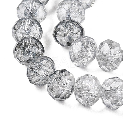 Transparent Glass Beads Strands GLAA-T023-4mm-A09-1