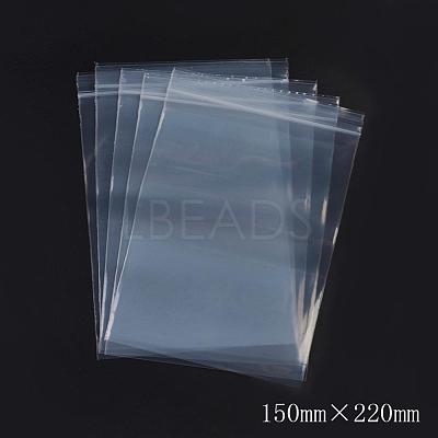 Plastic Resealable Packaging Bags OPP-G001-B-15x22cm-1