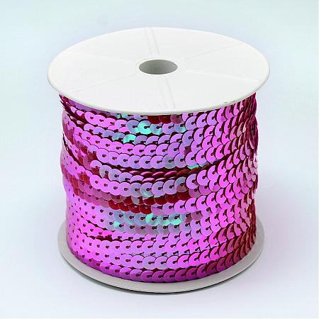 AB-Color Plastic Paillette Beads PVC-Q083-6mm-A89-1