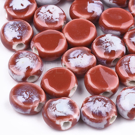Handmade Porcelain Beads PORC-S498-39G-1