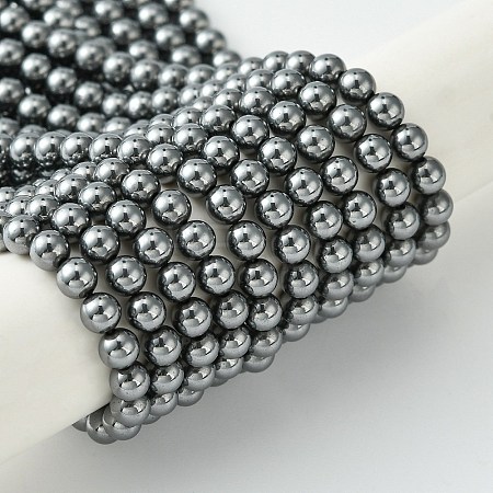 Terahertz Stone Beads Strands X-G-Z034-B13-02-1