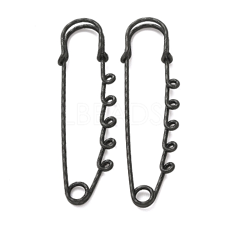 304 Stainless Steel Safety Pins Brooch Findings STAS-C181-01D-B-1