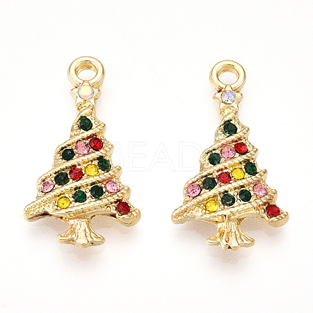 Alloy Colorful Rhinestone Pendants LS-PALLOY-Q441-033-RS-1