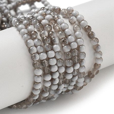 Crackle Glass Beads X1-GLAA-U001-4mm-06-1