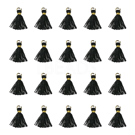 Polycotton(Polyester Cotton) Tassel Pendant Decorations FIND-YW0004-58A-1
