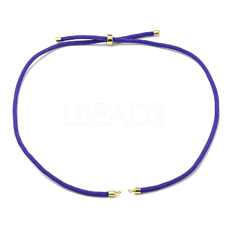 Nylon Cords Necklace Making AJEW-P116-03G-09-1