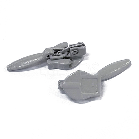 Zinc Alloy Replacement Zipper Sliders FIND-WH0139-99-1
