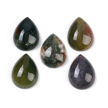 Natural Indian Agate Cabochons G-H094-01A-18-1