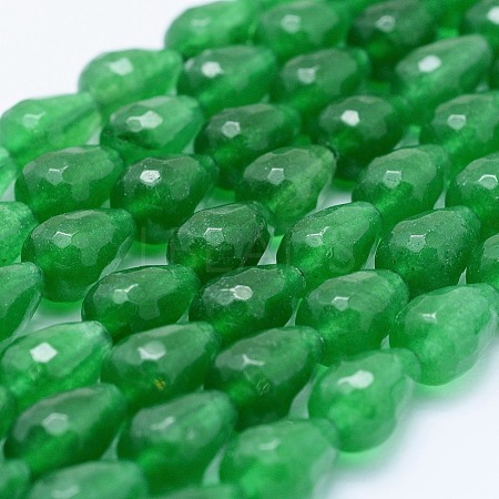 Natural Jade Beads Strands X-G-F531-F08-1