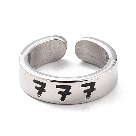 Angel Number Rings for Women RJEW-C016-01G-P-1