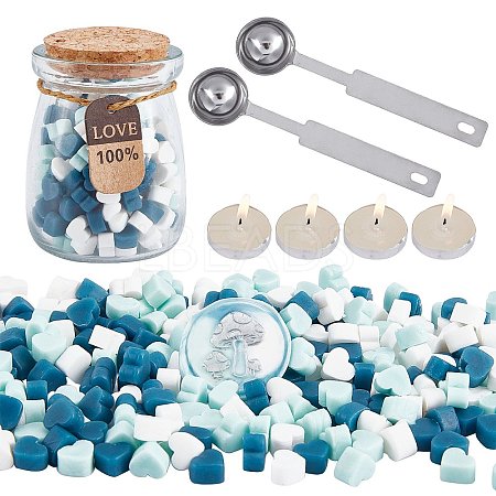 Sealing Wax Particles Kits for Retro Seal Stamp DIY-CP0003-60D-1