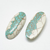 Synthetic Turquoise Cabochons X-TURQ-S290-38-2