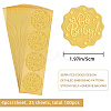 Self Adhesive Gold Foil Embossed Stickers DIY-WH0211-289-2