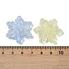Transparent Crackle Acrylic Beads OACR-B031-05-3