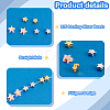 12Pcs 3 Colors 925 Sterling Silver Beads STER-PH0002-09-4