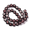 Handmade Millefiori Lampwork Beads Strands LAMP-G164-03L-2