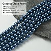 Eco-Friendly Grade A Glass Pearl Beads HY-J002-8mm-HX061-3