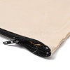 Blank DIY Craft Bag Canvas Pencil Pouch X-ABAG-G009-D01-3