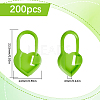 200Pcs Plastic Knittings Tool FIND-SP0003-12A-2