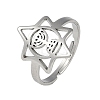 304 Stainless Steel Adjustable Rings for Women RJEW-M008-03P-1