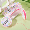5 Rolls Round Elastic Crystal Thread EW-TA0001-11A-3