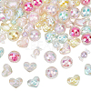 120Pcs 15 Styles Transparent Acrylic Beads TACR-SP0001-15-1
