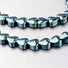 Electroplate Non-magnetic Synthetic Hematite Bead Strands G-F300-22A-3