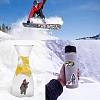 Skiing Theme Waterproof PVC Adhesive Stickers STIC-PW0014-003-4