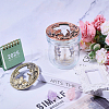 2Pcs 2 Styles Zinc Alloy Cover FIND-GL0002-14-5