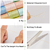 12 Rolls 12 Colors Metallic Sewing Thread OCOR-CY0002-02A-5