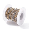 Two Tone 304 Stainless Steel Curb Chains CHS-B001-24-A-3
