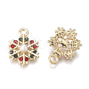 Golden Plated Alloy Charms LS-X-PALLOY-L228-013G-2