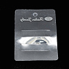 Plastic Hair Clip Display Cards CDIS-R034-53-3