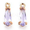 Faceted Glass Pendants X1-GLAA-T010-004F-1