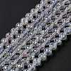 Electroplate Glass Bead Strands EGLA-R040-8mm-15-1