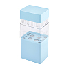 ABS with Plastic Cosmetic Brush Storage Container AJEW-WH0168-18A-1