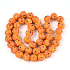 Handmade Lampwork Beads Strands LAMP-N028-05C-2