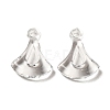 Transparent Acrylic Pendants TACR-G048-42-1