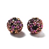 Acrylic Rhinestone Ball Beads OACR-A035-01B-2