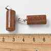 Synthetic Goldstone Pendants G-B127-17P-02-3