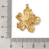 Ion Plating(IP) 304 Stainless Steel Pendants STAS-C110-13G-3