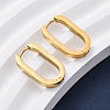 304 Stainless Steel Huggie Hoop Earrings STAS-H156-11C-G-2