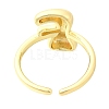 Rack Plating Brass Open Cuff Rings RJEW-S394-01G-F-3