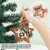 Wood Pendants FIND-WH0162-09-3
