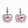 Alloy European Dangle Charms MPDL-T004-04P-1