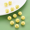 Opaque Acrylic Beads TACR-S154-10F-08-3